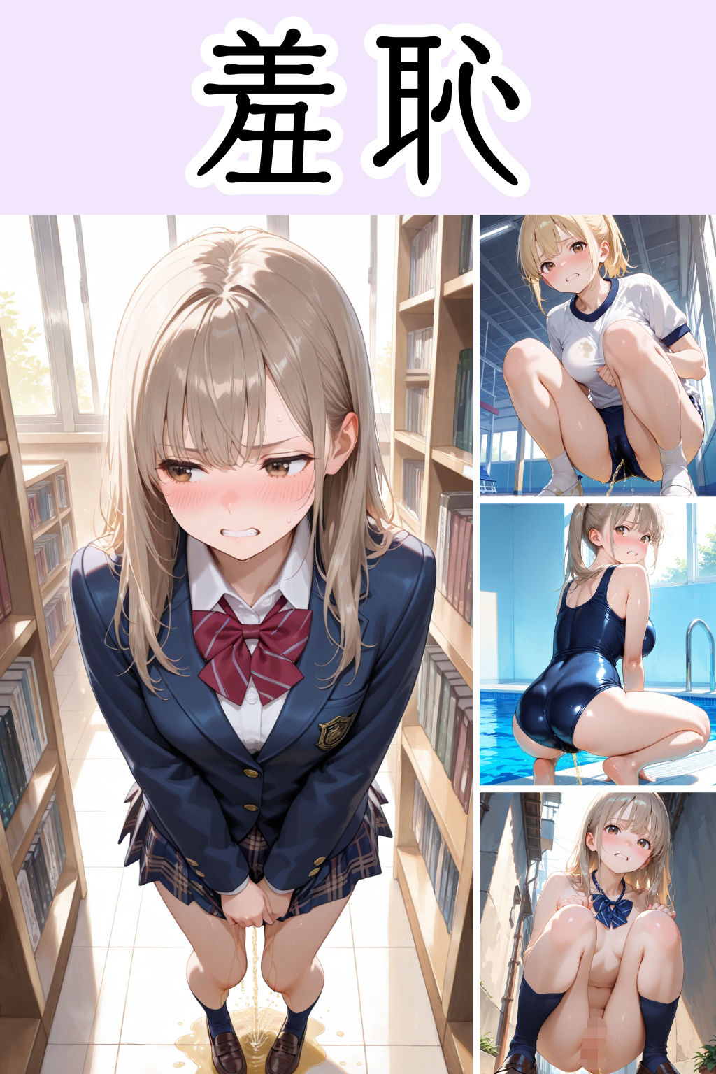 サンプル画像4:おしがま失敗！おもらし癖がついた女子校生の末路(ルミアンジュ) [d_711284]