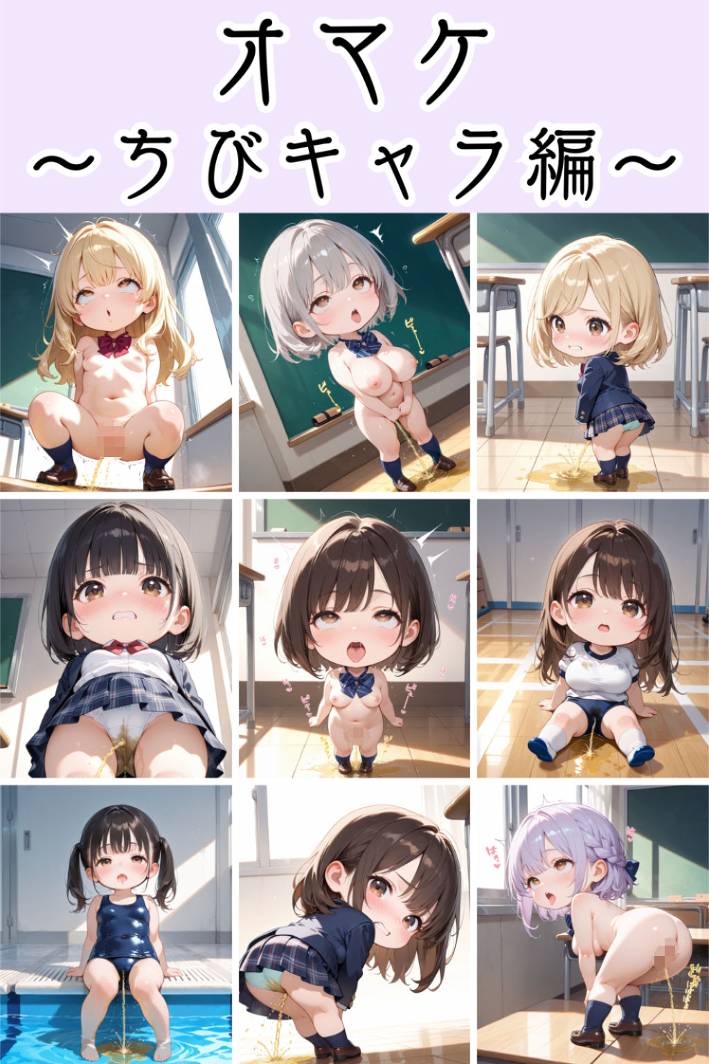 おしがま失敗!おもらし癖がついた女子校生の末路10