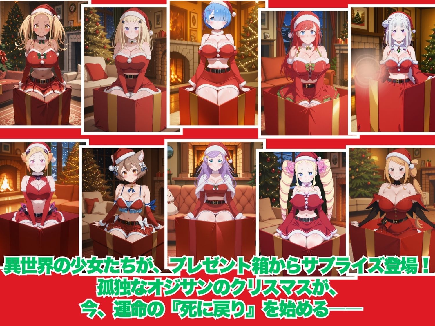 サンプル画像1:一途な鬼族と、永遠のクリスマス 〜死に戻りサンタの贈りもの〜(ひなたぼっこ堂) [d_711323]