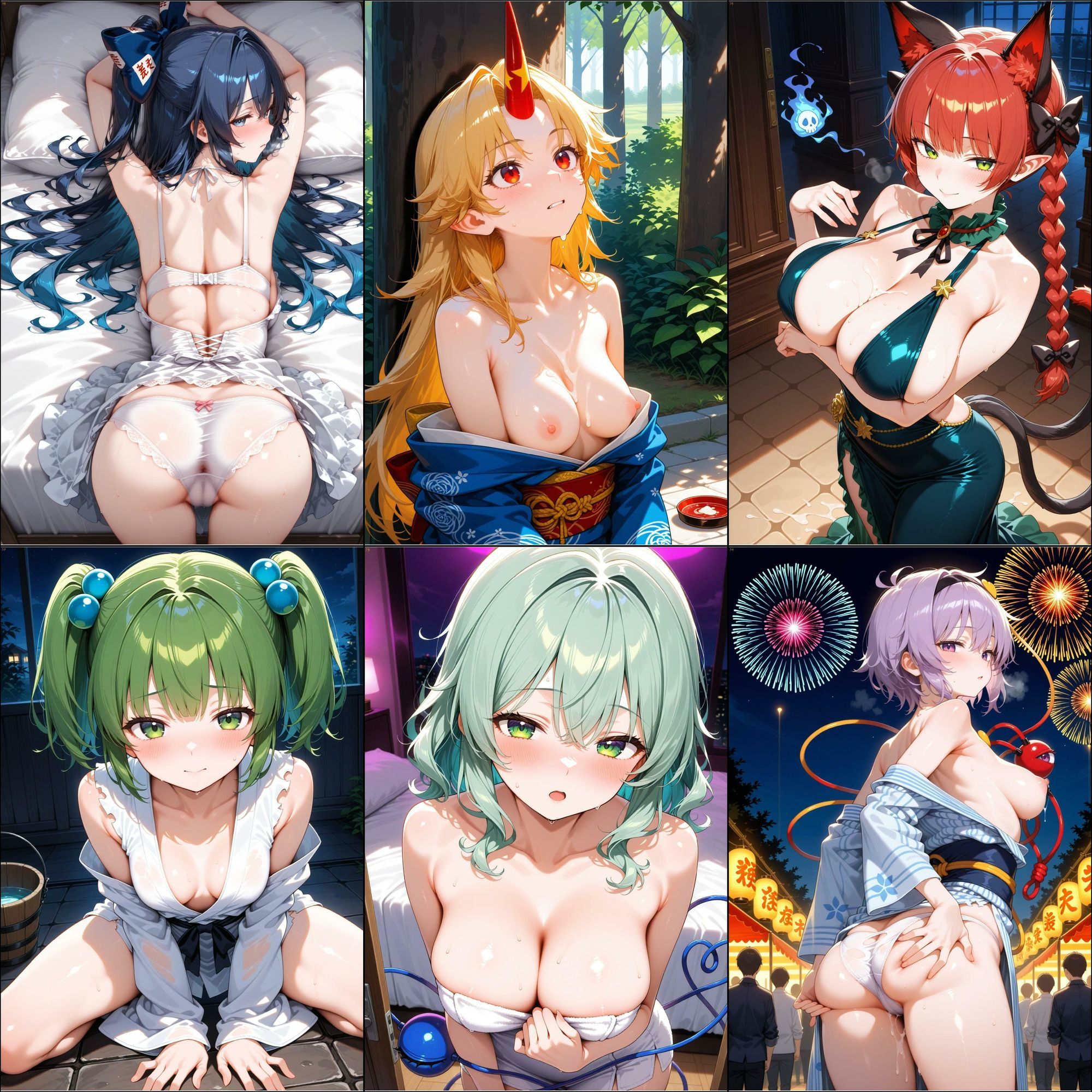 ノーモザイク！東方地霊殿キャラの誘惑2 画像3