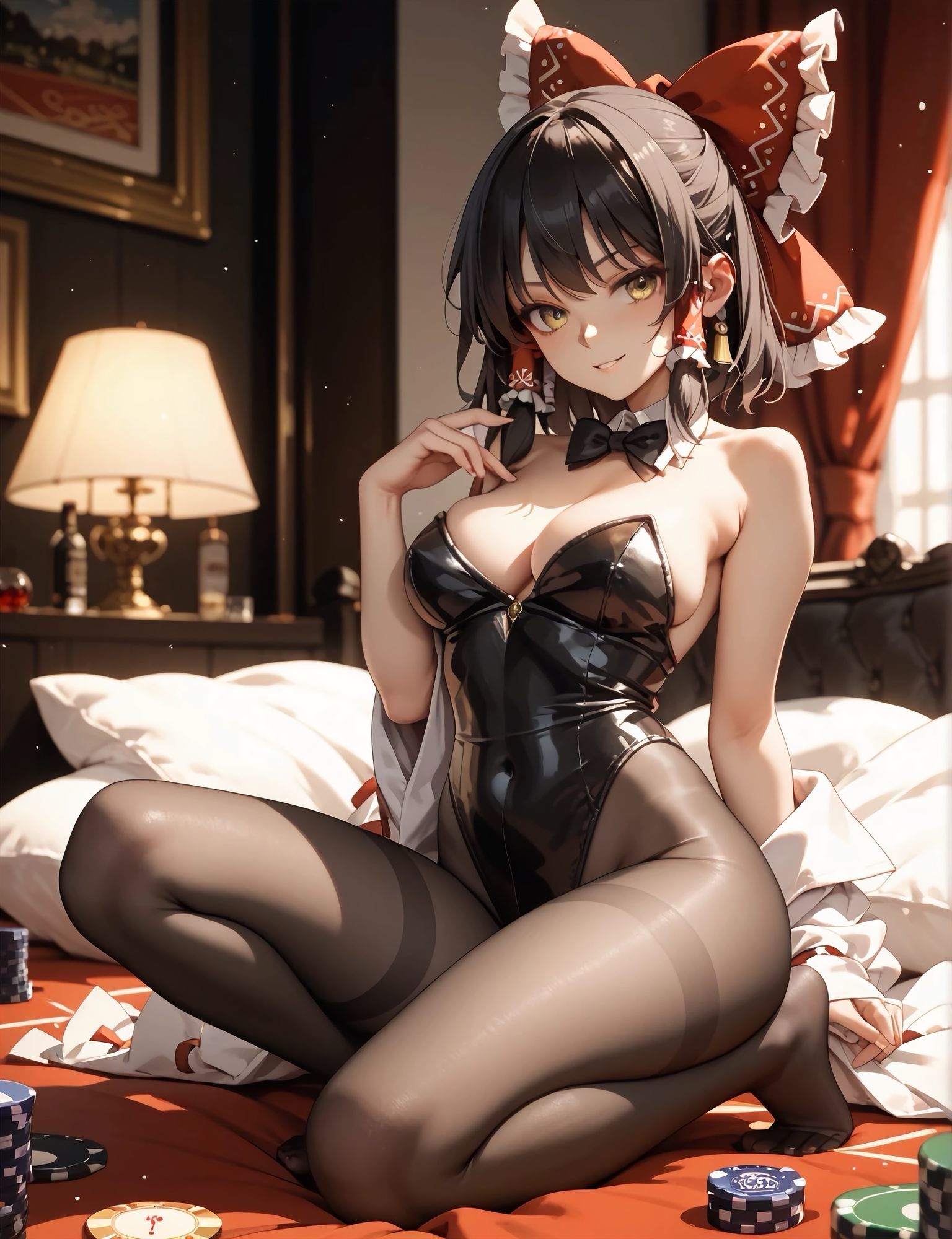 黒装霊夢 ―Leotard Edition― 画像2