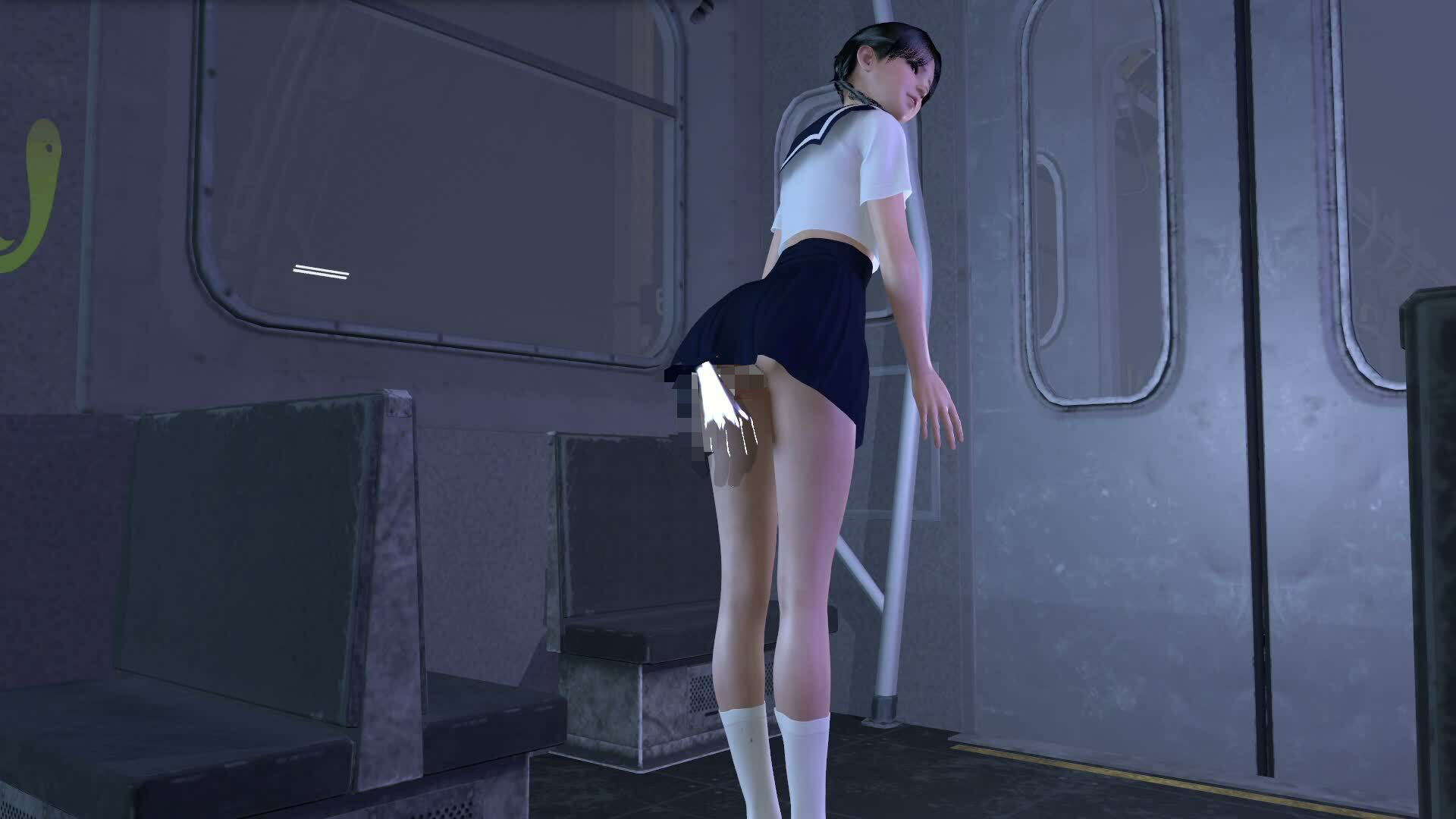 サンプル画像1:【ROML084】透明人間-電車痴●-セーラー服-イラマチオ-ロリコン-ぶっかけセックス「何で誰もいなの！？」(ローズ志向) [d_711438]