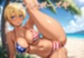 ヒロイン撮影‐海デート中に我慢できず好き放題中出し専用肉便器にされるCG集‐水戸〇美編