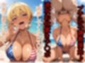 ヒロイン撮影‐海デート中に我慢できず好き放題中出し専用肉便器にされるCG集‐水戸〇美編