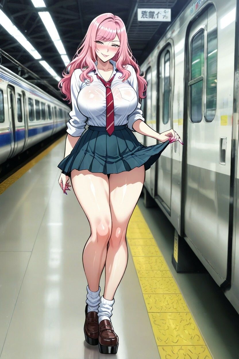 足フェチ陰キャな僕と一軍ギャル、通学中なのに生足で何度も‥ 画像9