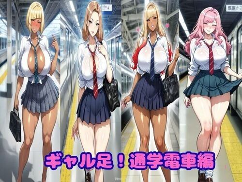 ギャル足！電車通学編