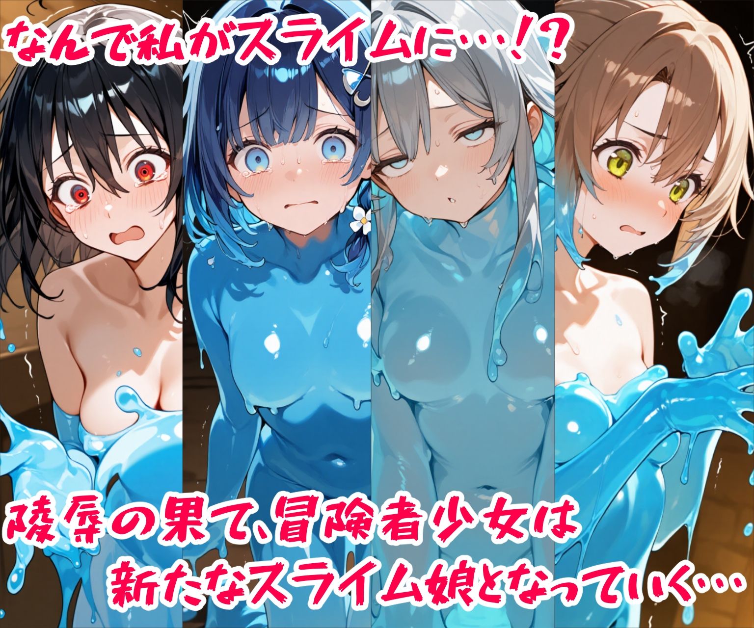 初級スライム討伐のはずが強力なヒト型個体に敗北!?一方的な陵●の挙句、同化なんて聞いてない! 画像8