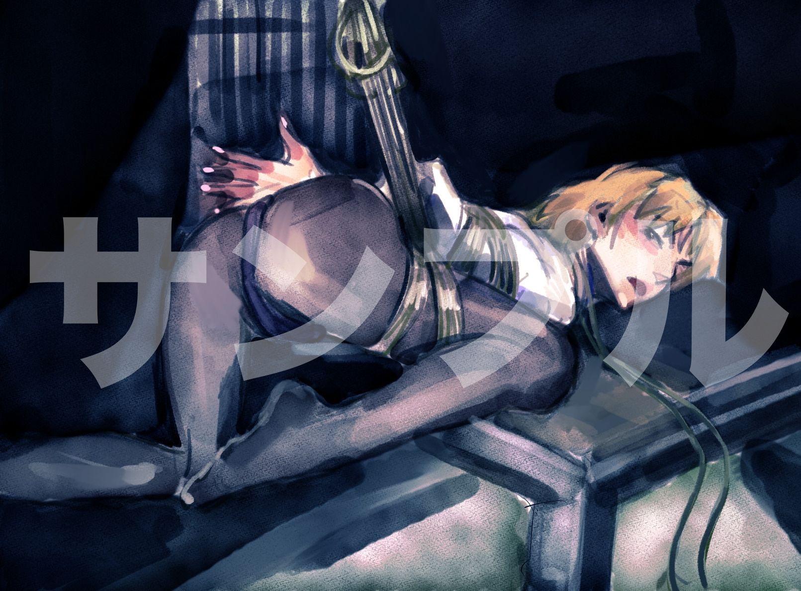 ロボットアニメ ヒロイン緊縛 画像4