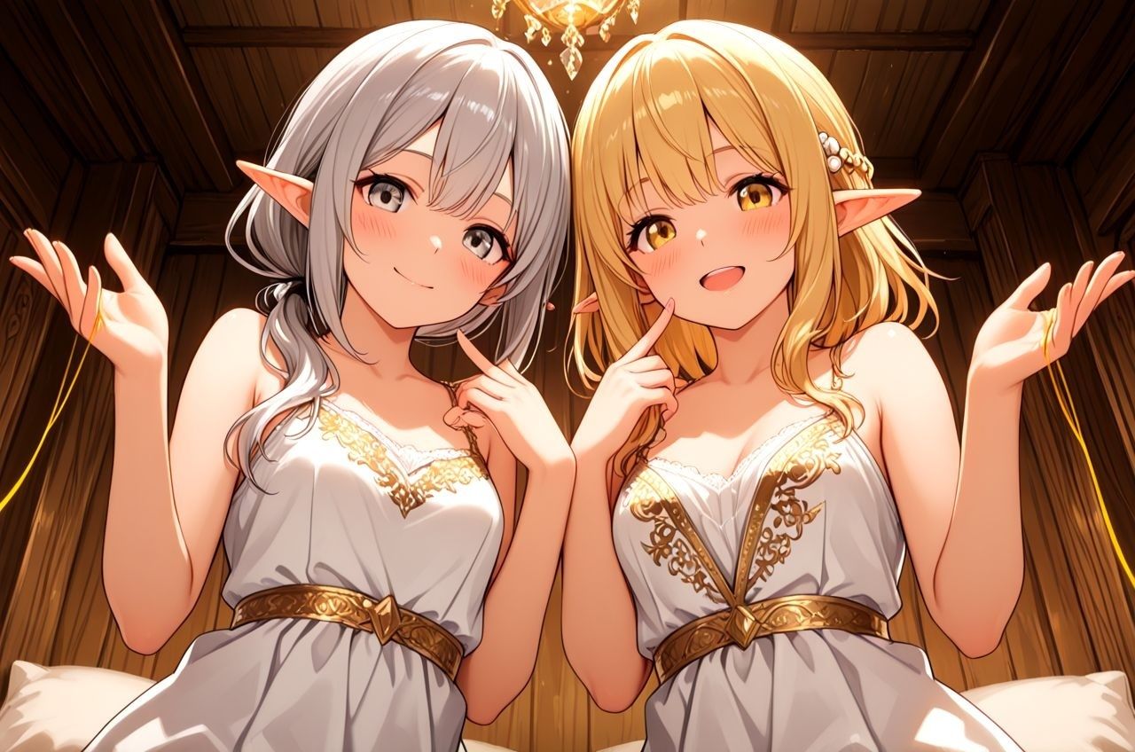 拾ったエルフがいつの間にか俺好みのエロ妻に成長していたお話〜懐かしさで魔法具を起動したら、えっちなノルマ1000に再突入！ また閉じ込められました〜 サンプル1