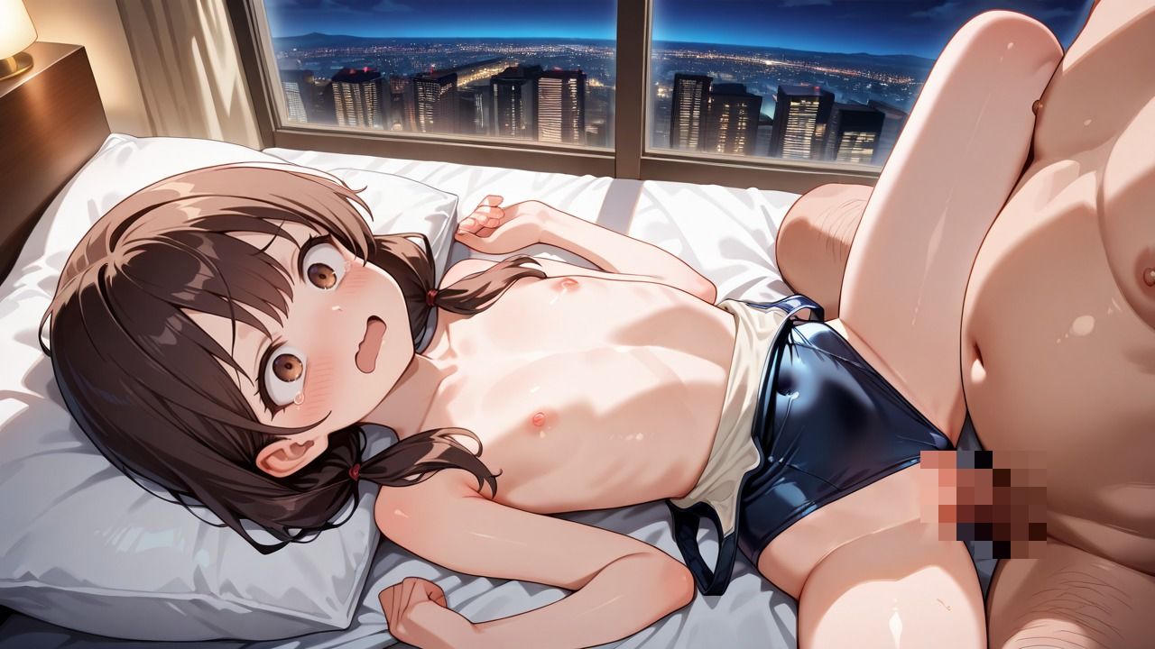 【4kアニメ動画】つるぺた女の子’無理やり孕ませ’子作り作戦！100連発！！ やりすぎ同好会 エロ画像9