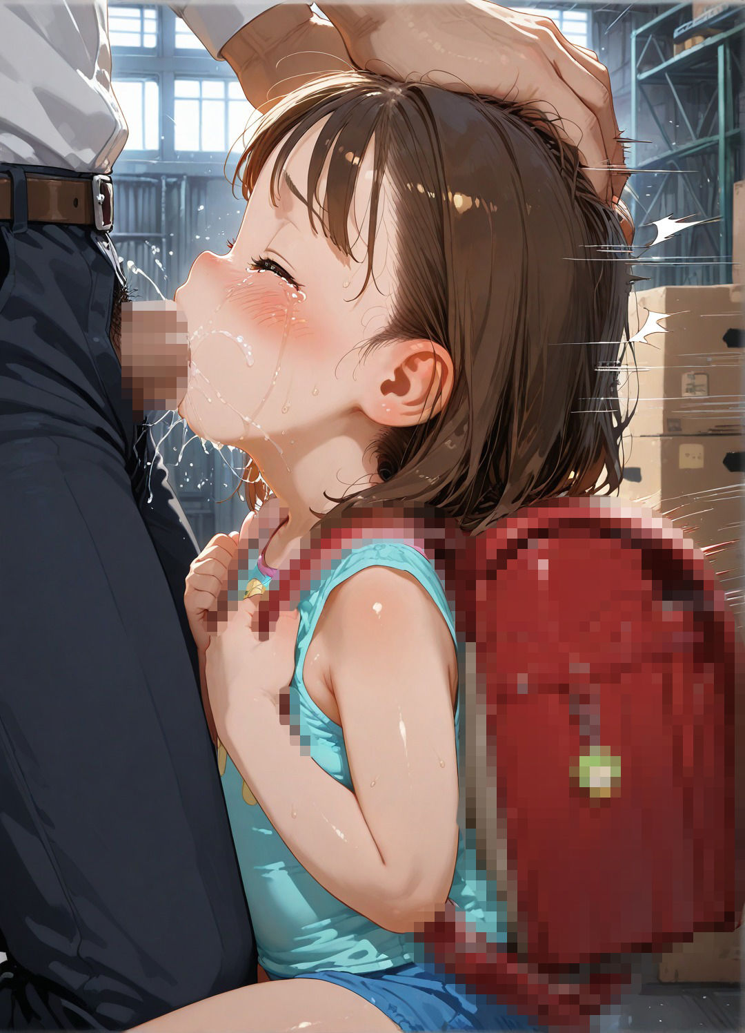 【エロ漫画】いたぶる 少女しゃぶらせ編2