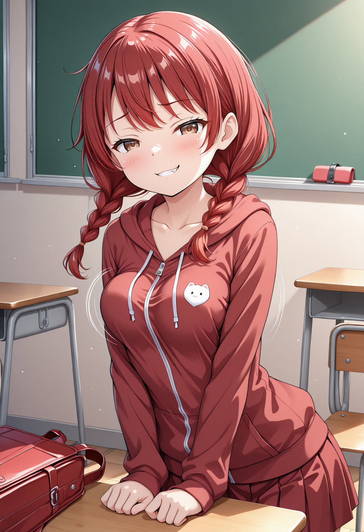 サンプル画像2:生意気学生サキュバスのリリス(泡沫の夢) [d_711919]