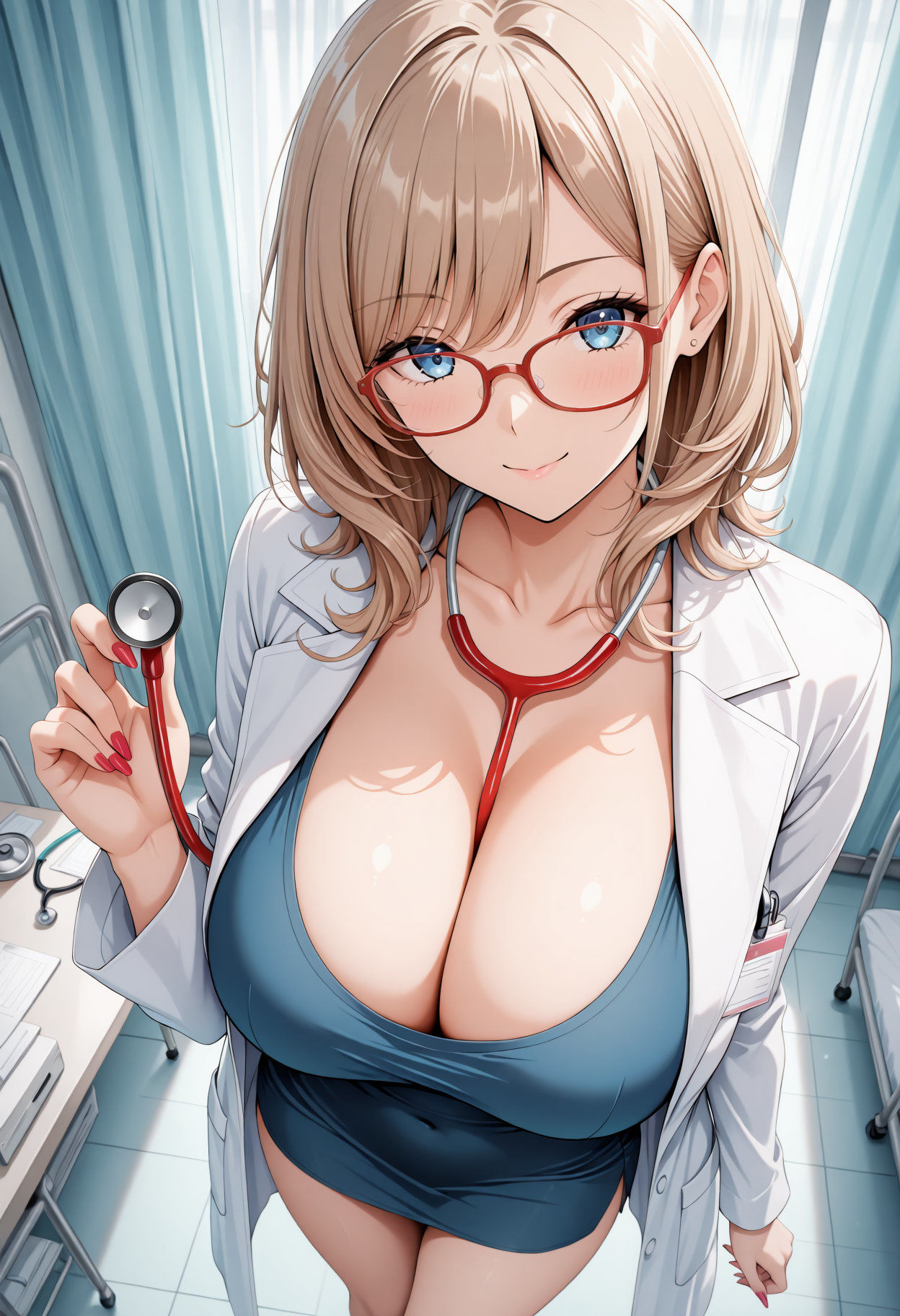 サンプル画像1:先生がとっても優秀なのですぐに元気になります  白井 優里（しらいゆうり）(欲望のエデン) [d_711938]