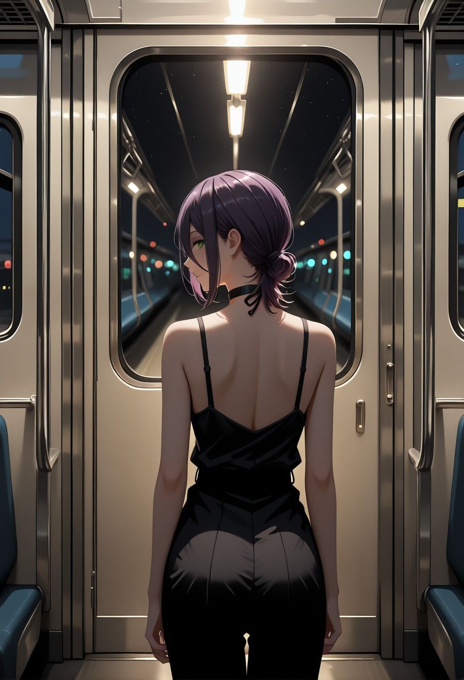 催●レ◯電車凌●パロディ〜チェン◯ーマン風美女が線路拘束アヘ顔・妊娠NTRシチュ満載 画像2