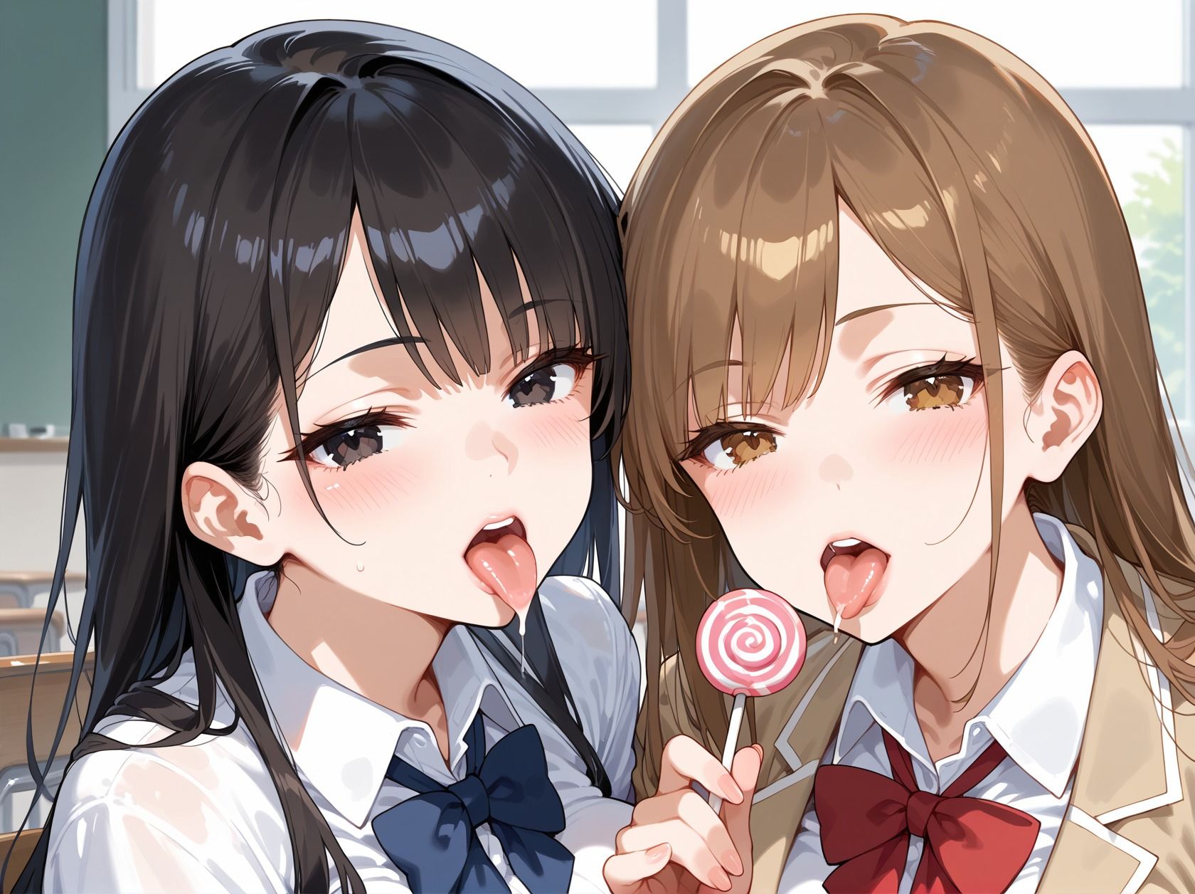 サンプル画像3:淫乱女子校生によるフ◯ラチオ地獄で僕の息子が大忙しだった件(あんあんつけぼー) [d_711992]