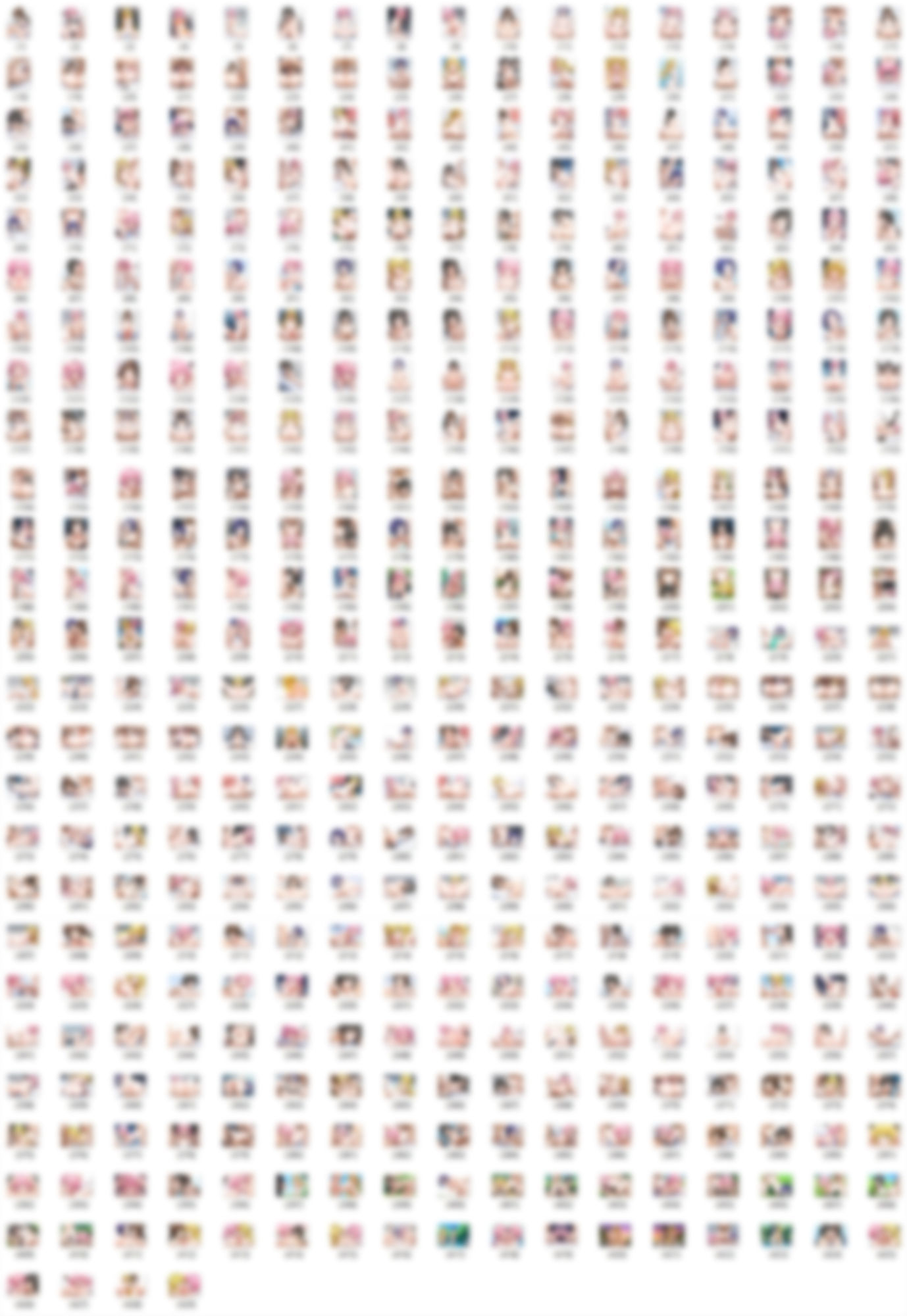 【男性器あり】7キャラ イラストまとめ (430枚) 画像2