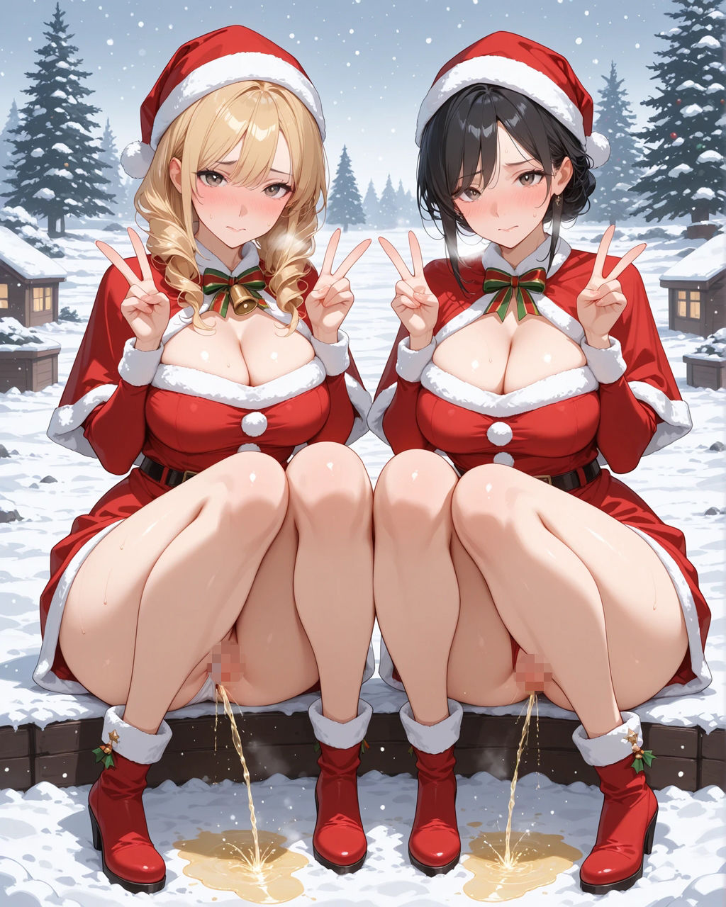 Holy Night Piss Festival 〜聖なる夜の放尿祭〜 画像1