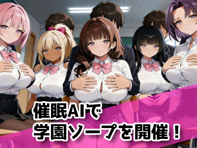 サンプル画像3:一軍女子と先生のヌルヌル催●ソープランド学園祭(ぬけにんX) [d_712110]