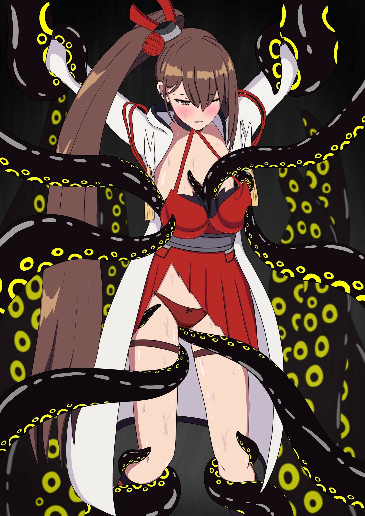 サンプル画像3:瑞鶴敗北（アズールレーン）(パチンカスの逆襲) [d_712183]