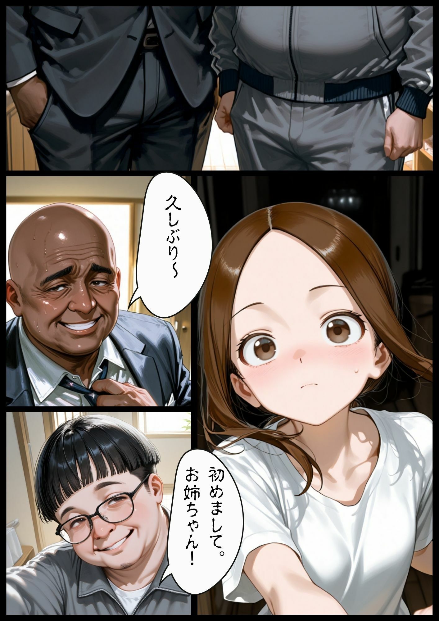 ［漫画仕立て］私、義父に犯●れてます 第五話8