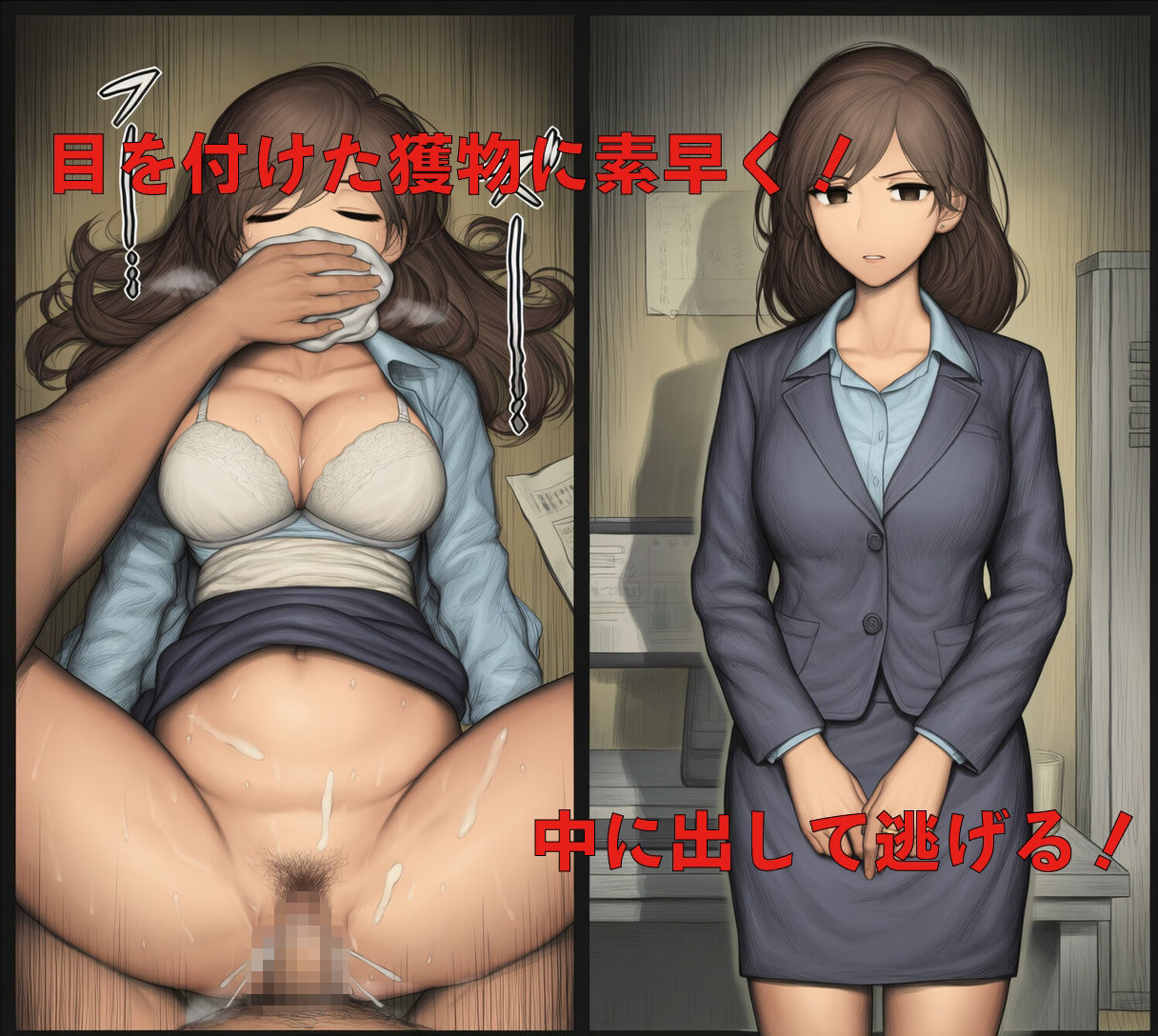 クロロホルムでお休みなさい  OL編 画像1