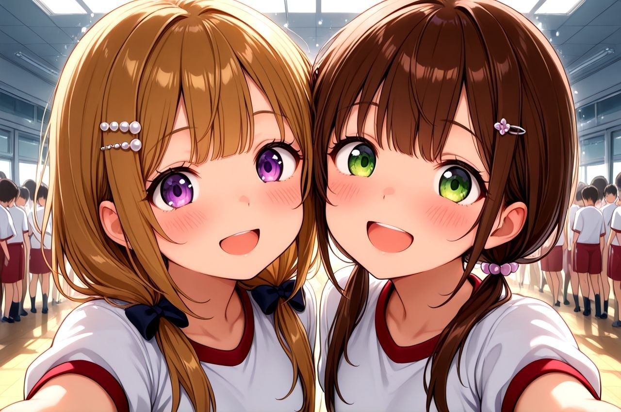 私立未来ヶ丘学園 ブルマ姿で受ける保健体育‘実技’授業 今日も単位のために教室で練習 サンプル1