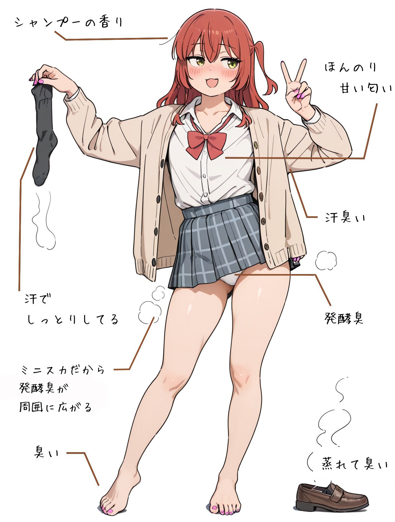 【臭いフェチ】キタちゃんのくっさい臭い1