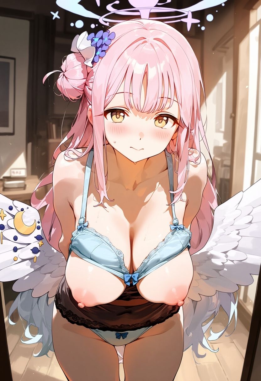 サンプル画像4:【ブル○カ】聖○ミカ様のエッチなバニーガール！赤ちゃん部屋種付け大作戦！（207枚）(日曜日のままま AIイラスト個人製作) [d_712433]