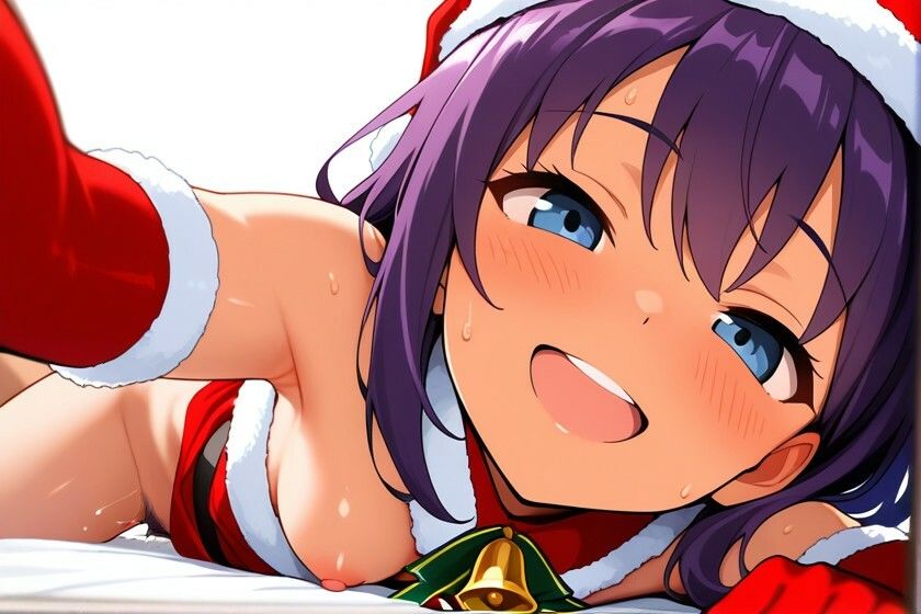 【聖夜に溶けるサンタ】 透けるランジェリー、火照る吐息聖なる夜に許された秘密の行為  ＃15