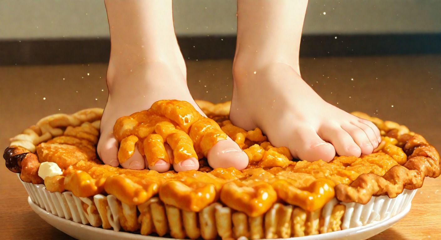 あったかフードクラッシュ〜裸足でぐちゃぐちゃに踏み潰す心温まる動画集〜 画像2