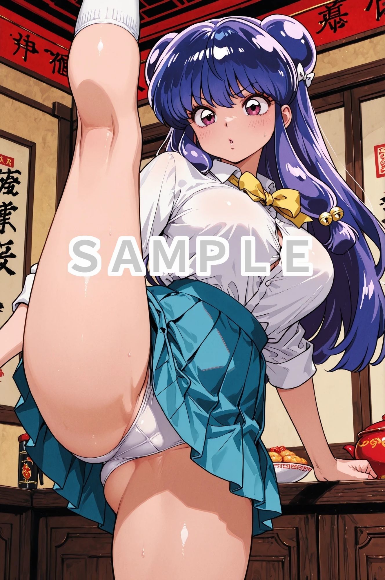 サンプル画像2:爛漫JKらん〇ちゃん＋シャン〇ー(カシス屋ウーロン) [d_712608]