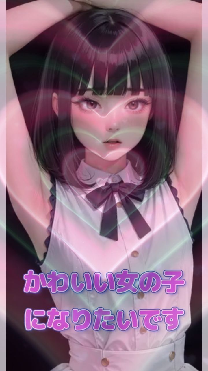 サンプル画像1:【シッシーヒプノ動画】女装願望解放◆視線で感じちゃう◆可愛い女の子に変身して男の人に見抜きされたい人のためのサブリミナル動画(ティアトランス) [d_712626]