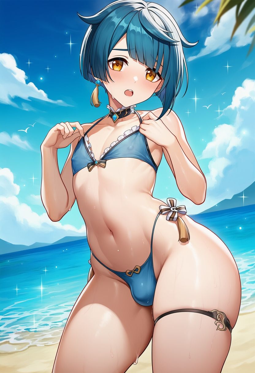 【エロ漫画】海に行こうよ行秋君！1