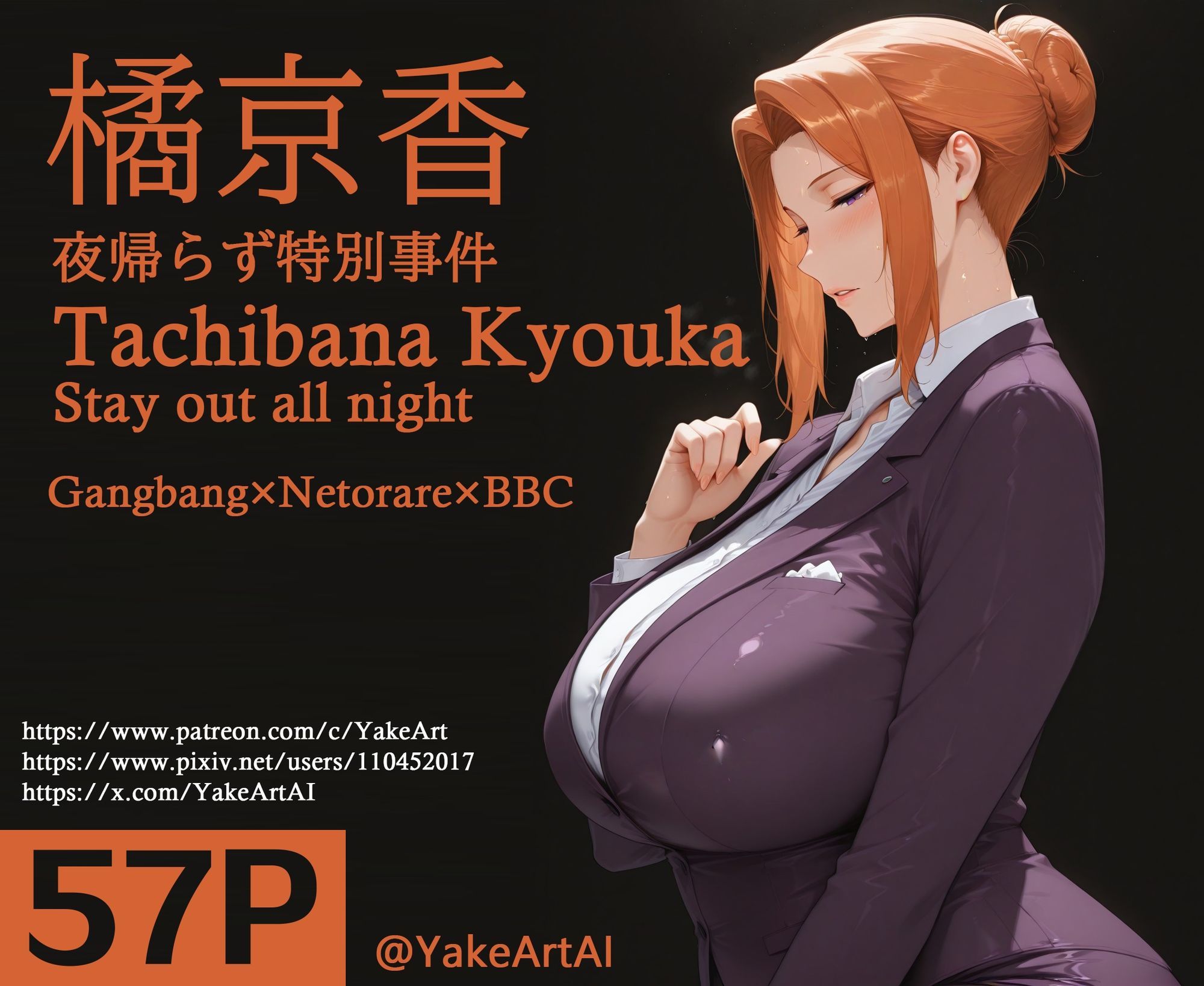 サンプル画像1:橘◯香〜夜帰らず特別事件(YakeaiArt) [d_712772]