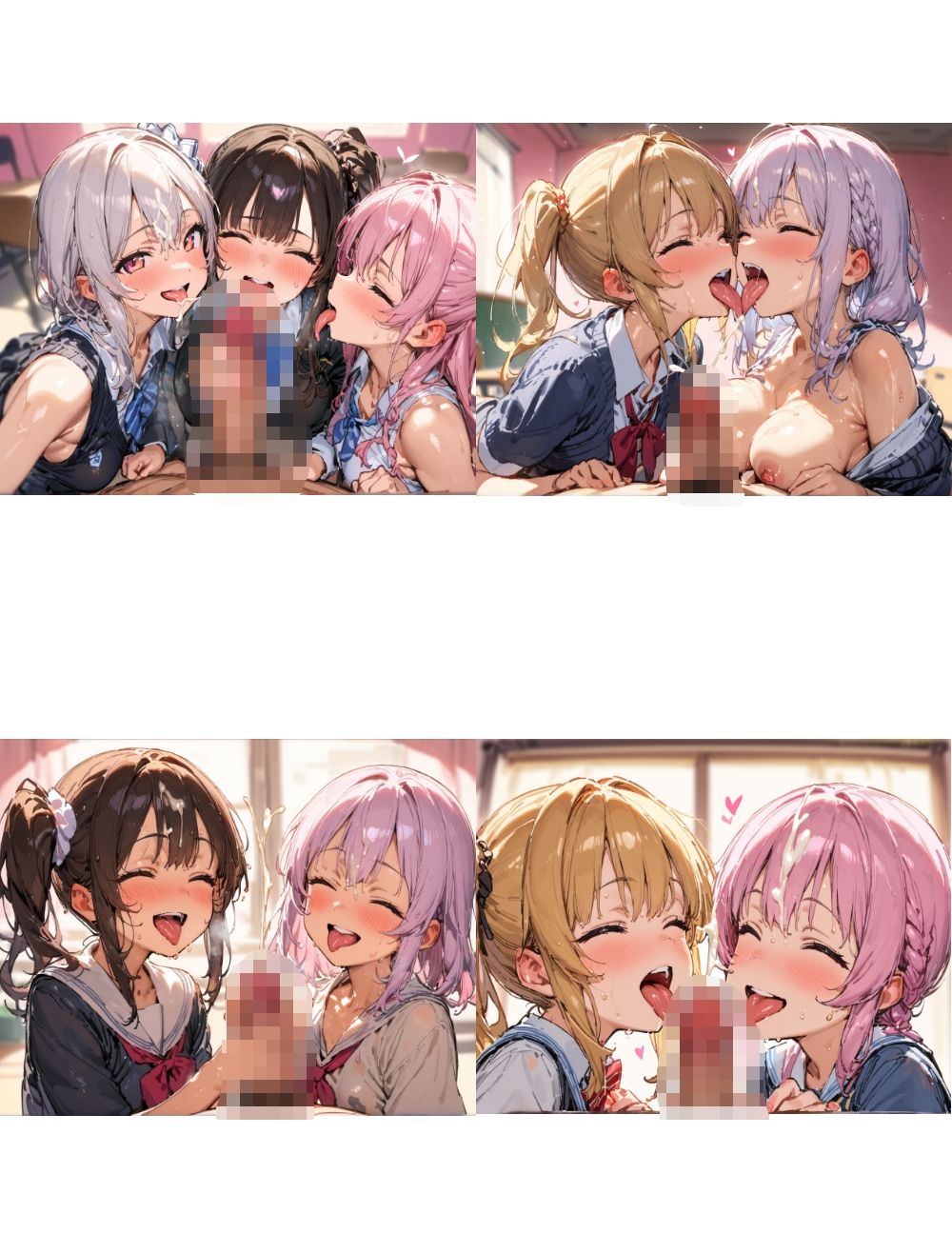 性欲強めな生徒達の学園性活2 画像1