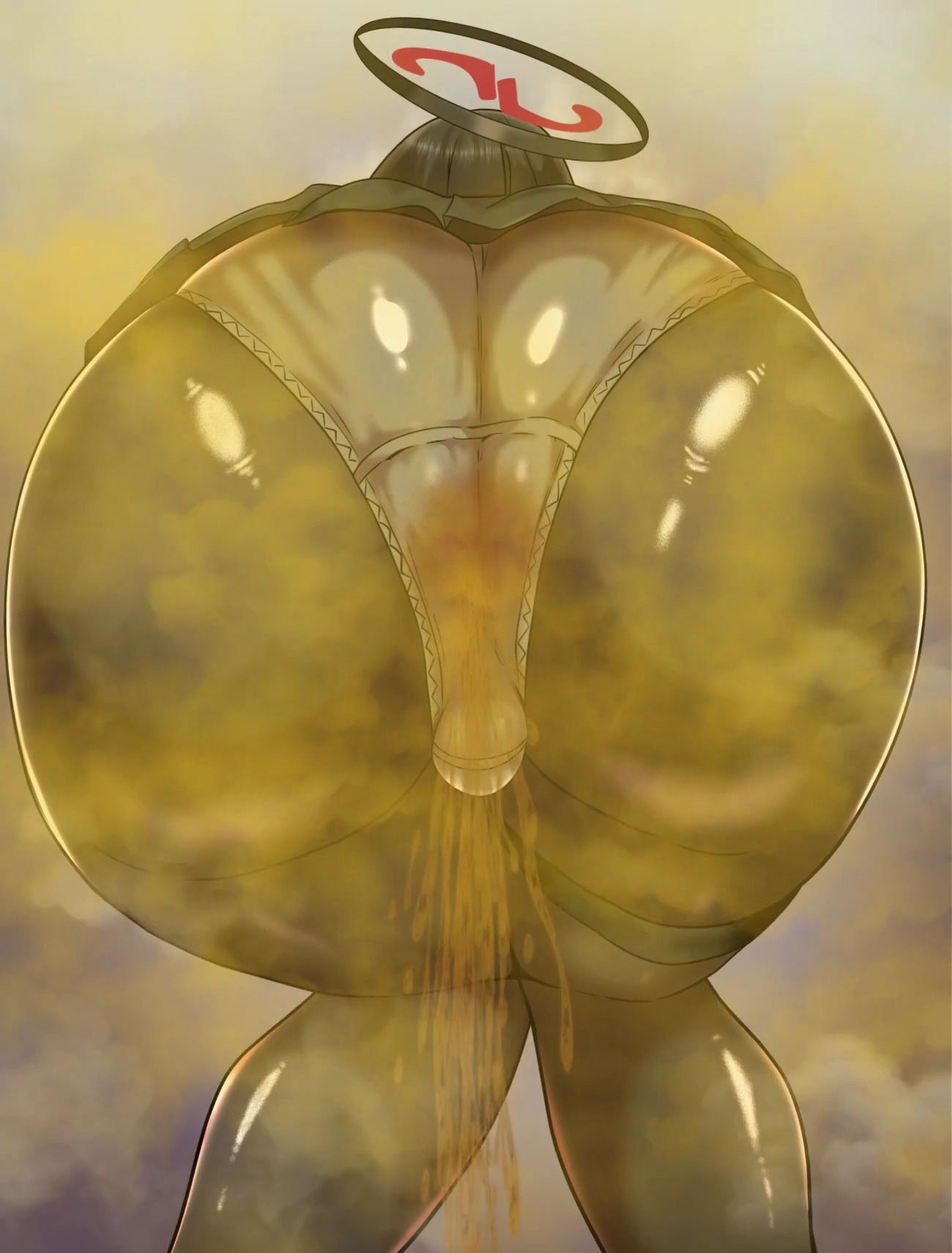 便意我慢＆着衣脱糞アニメーション（18）調月リオ サンプル5