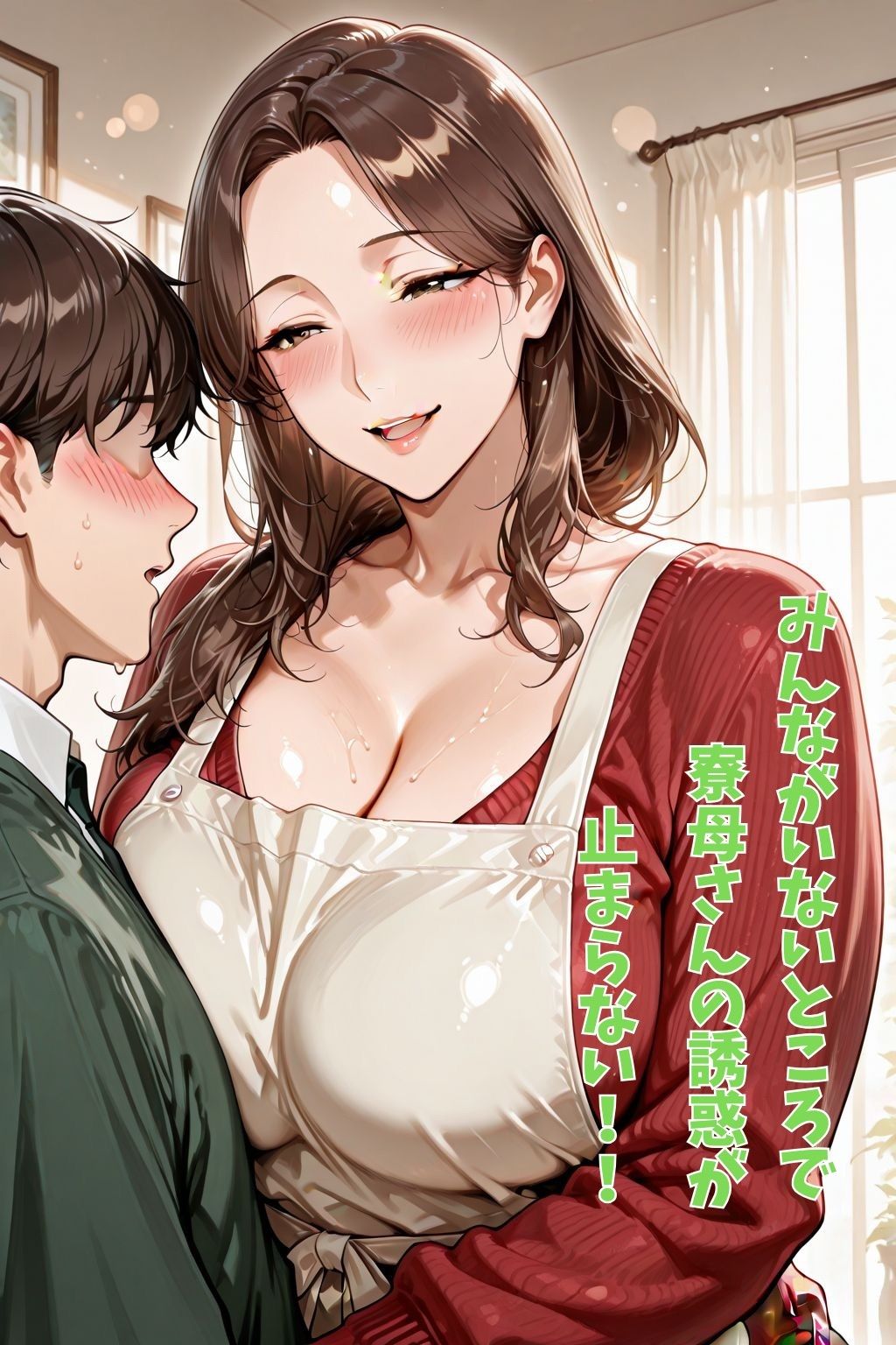美巨乳むっちり寮母と秘蜜生ハメH生活 画像3