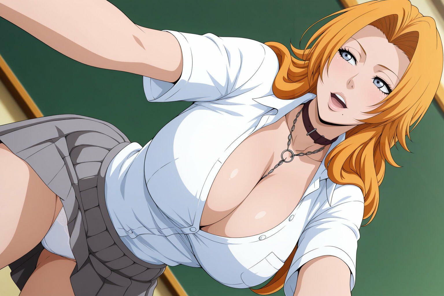 松●乱菊 キモおじ教師が強●性指導1