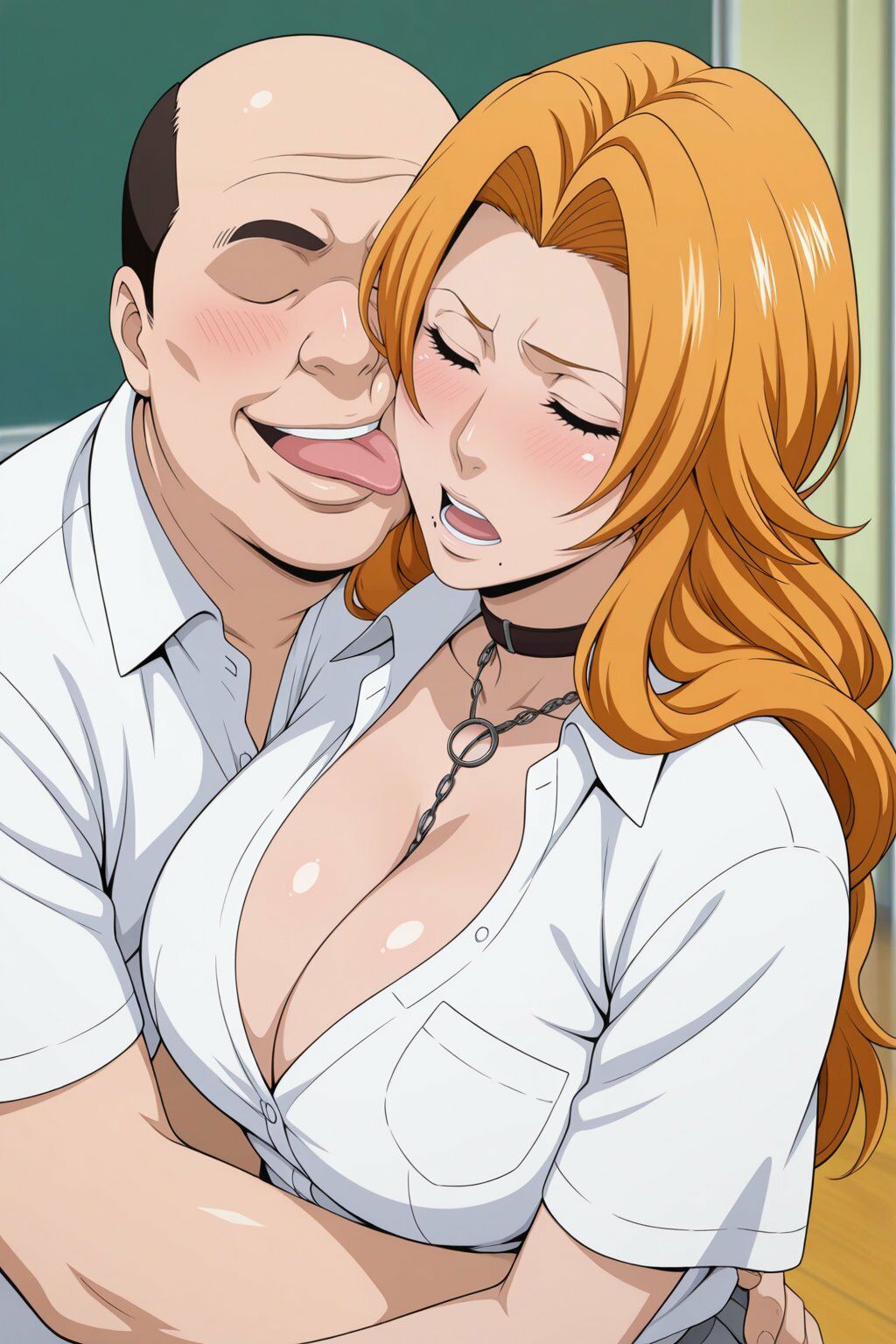 松●乱菊 キモおじ教師が強●性指導3