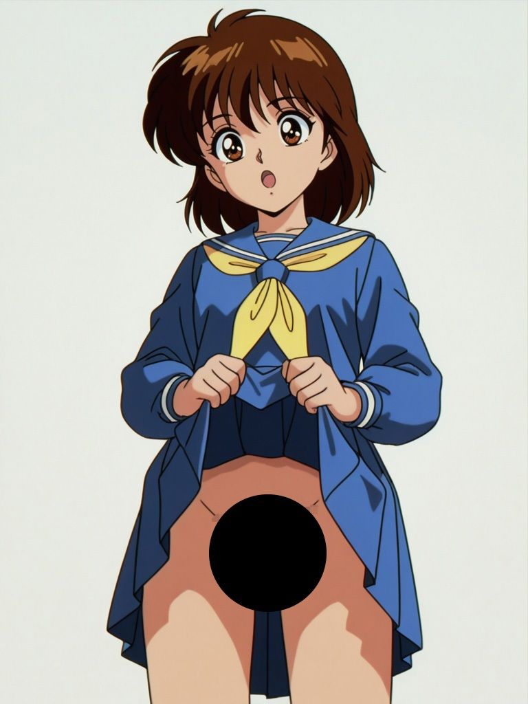 サンプル画像2:『幽〇白書』ヒロイン脱がしてみた スマホでも見やすい縦型 ムキムキ色黒モブがヤリたい放題  シチュエーション＆クオリティ厳選済み450枚！(しっぷどっく) [d_712956]