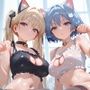 巨乳猫耳女子とハーレムエッチ
