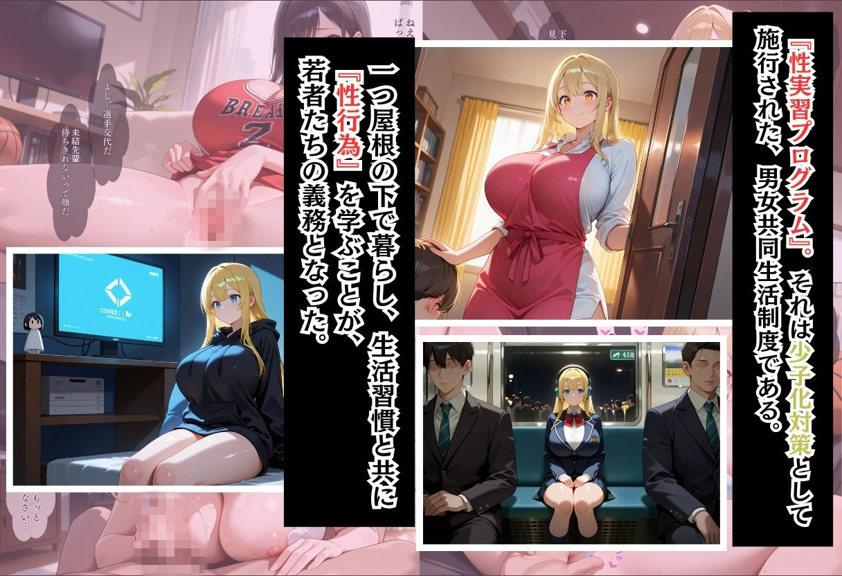 サンプル画像1:性実習プログラムーセックスが義務教育になった話〜バスケ部美女の連続中出しシュート編〜(しらたまレモネード) [d_712964]