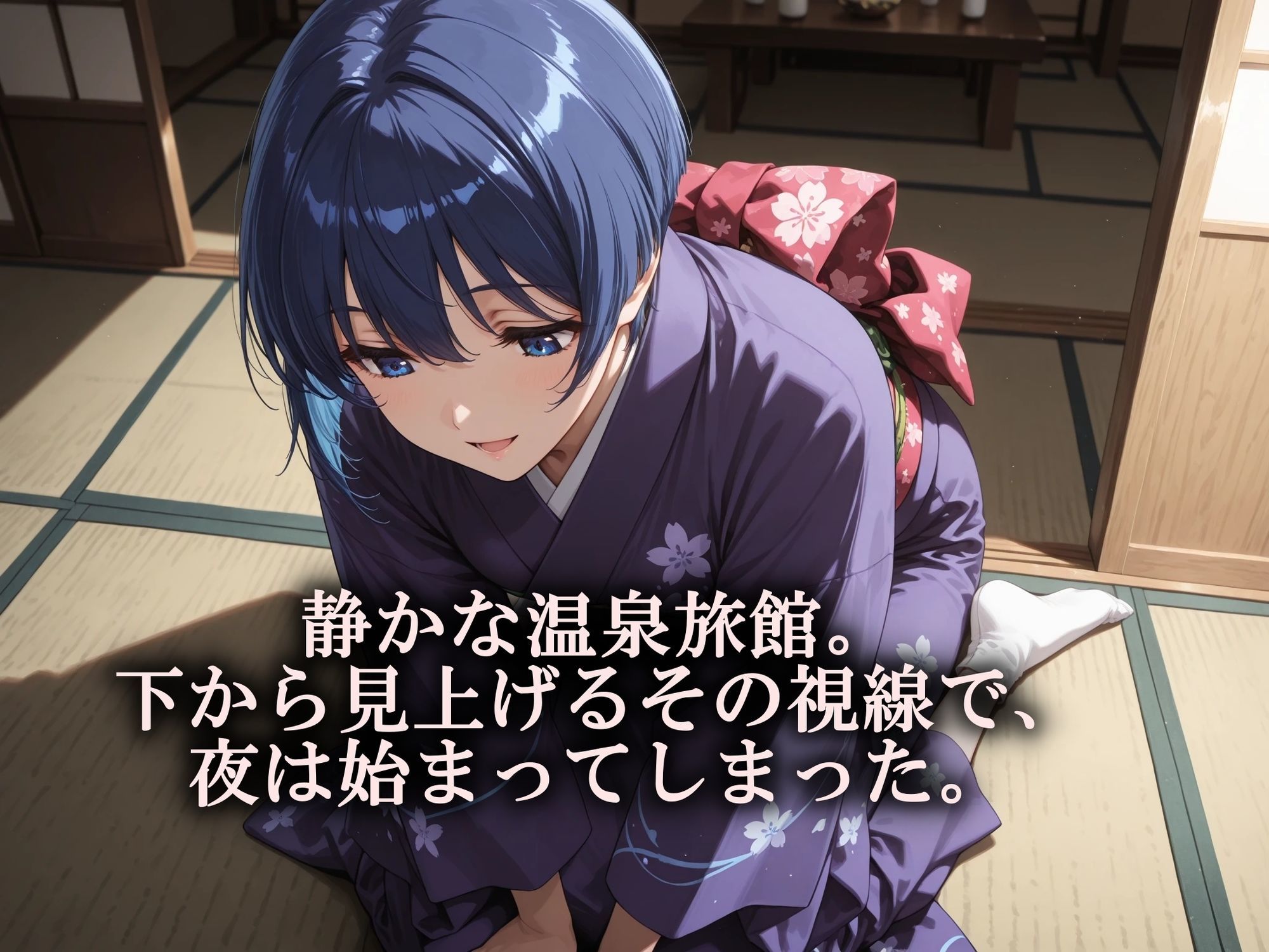 サンプル画像1:AIイラストCG集119おもてなし亭 Vol.1 葵小町（イラスト集）(ドンガラAI美少女イラスト支部) [d_713068]