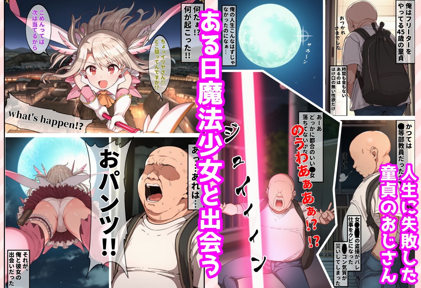 聖杯催●〜聖杯を手に入れたオジサンが催●でイリヤちゃん達と変態セックスする話〜 - hitomi raw無料エロ漫画（同人誌）サンプル画像 002