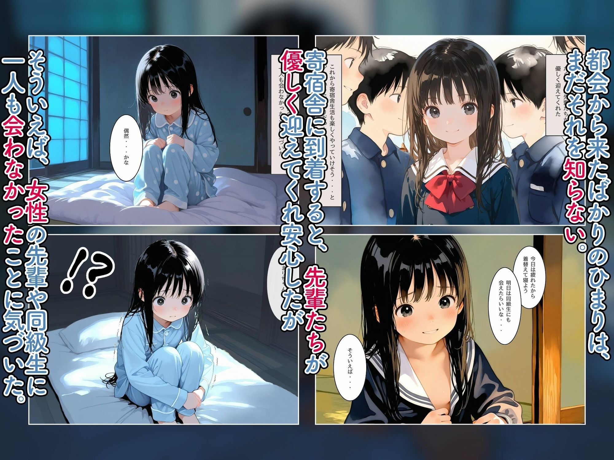 田舎の寄宿舎で始まる禁断の夜●い習慣3