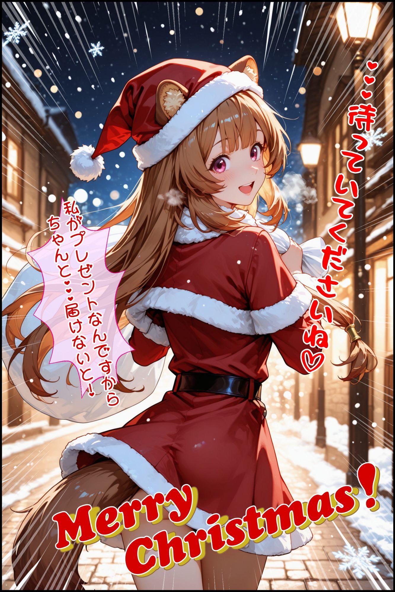 サンプル画像1:私がプレゼントです ラフタリアのクリスマス特別エッチ！(なみとたまご) [d_713178]