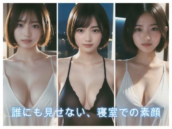 【無料エロ漫画】誰にも見せない、寝室での素顔(AI美女ギャラリー) d_713200