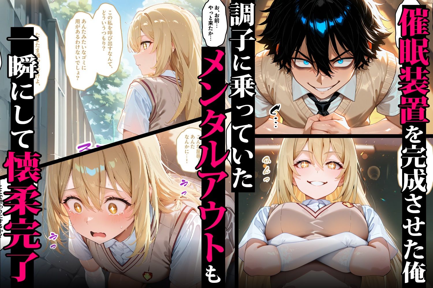 サンプル画像1:メス堕ちヒロインズ 〜催●支配で肉便器化 食蜂操祈編〜(催婬術師のヒロイン陵 辱クラブ) [d_713268]