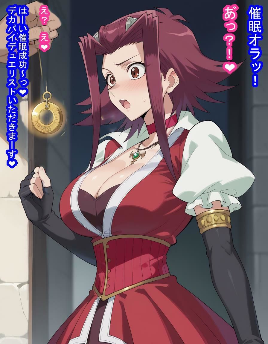 【無料エロ漫画】誇り高きデカパイデュエリストの十六○アキさんが種付けおじさんに即負けして脳みそも子宮も支配されてただの産む機械に成り下がる話(大海原) d_713278