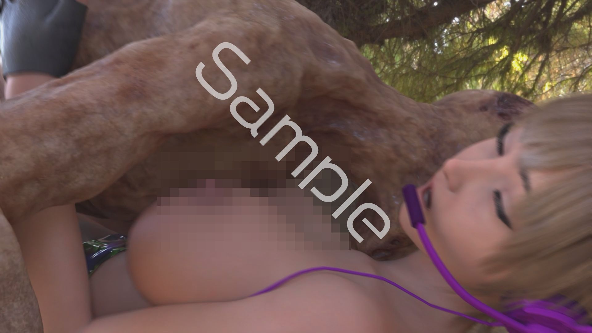 【無料エロ漫画】【▲100】廻里が主人公のMMORPG『編隊コレクション:Re』ゲーム動画（Vol.14:ゾンビの集団によるレ○プ被害に遭ってしまう:正常位でおっぱい丸出し2！！）(Libido-Labo) d_713336